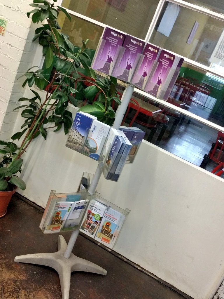 A good selection of bus timetables in Winchester bus station