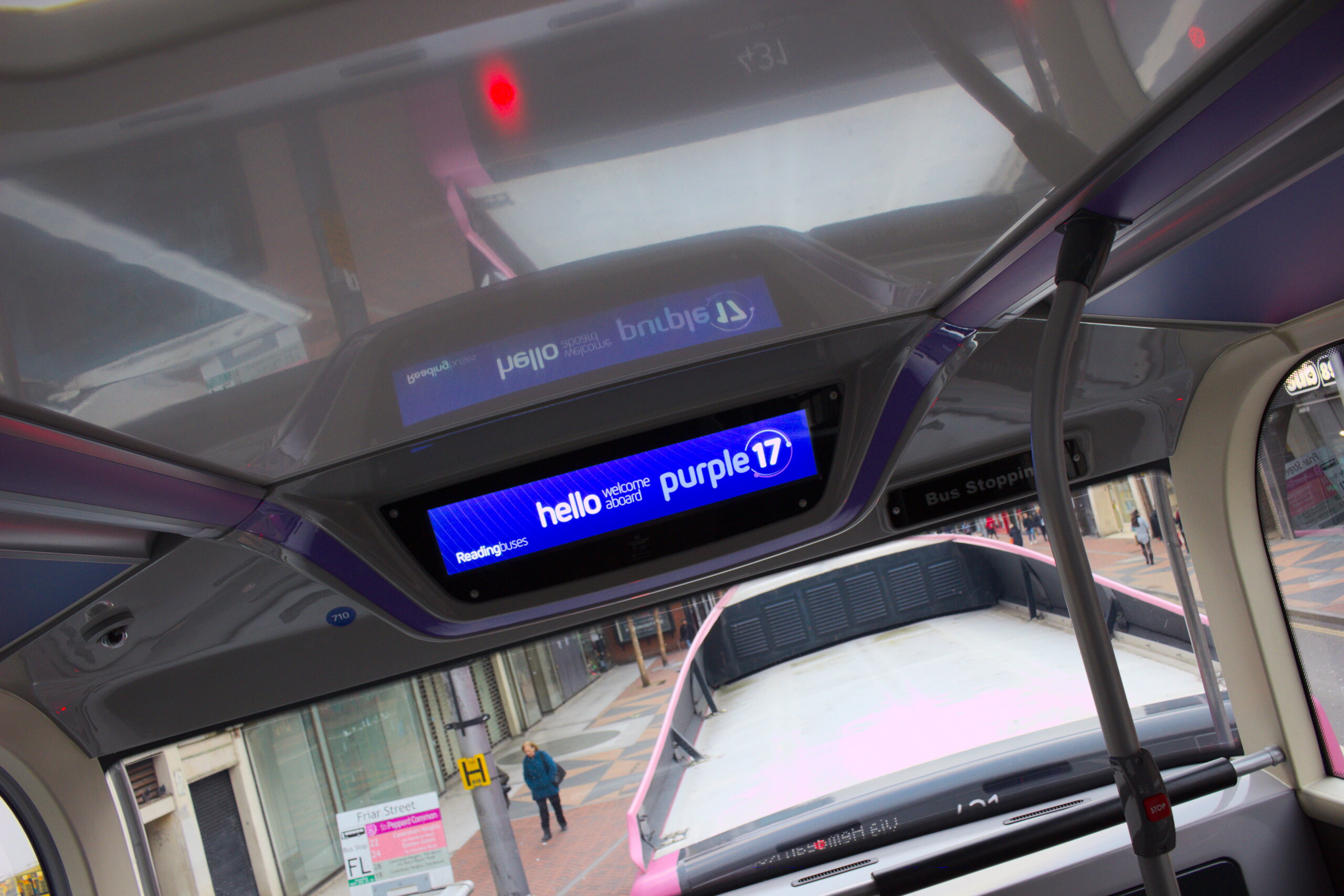 Purple 17 - Interior shot - Next stop display